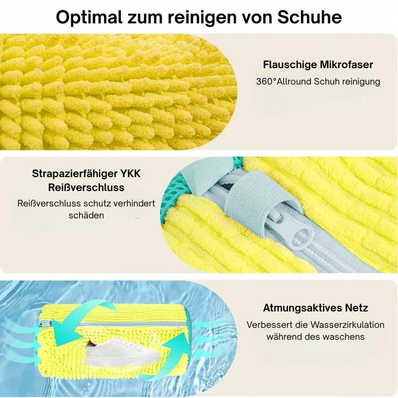 Cleankick - Die Schuhtasche für strahlend reine Sneaker