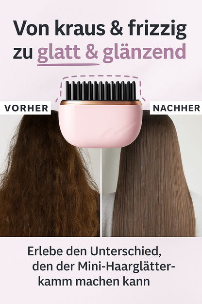 Lúmina - Der Glättkamm, der dein Haar zum Strahlen bringt