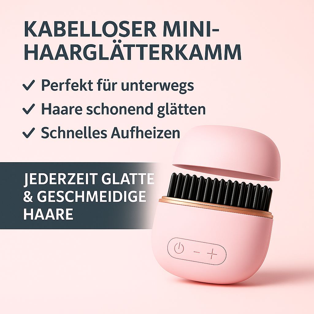 Lúmina - Der Glättkamm, der dein Haar zum Strahlen bringt