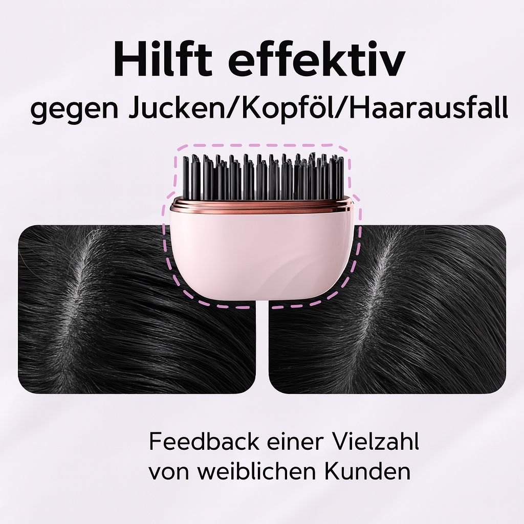 Lúmina - Der Glättkamm, der dein Haar zum Strahlen bringt